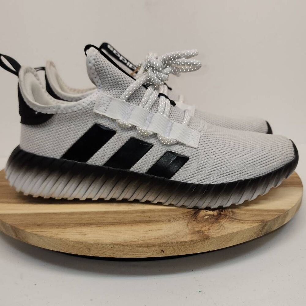 Adidas Kaptir 3.0 Mens Running Shoe Size 9 White Black